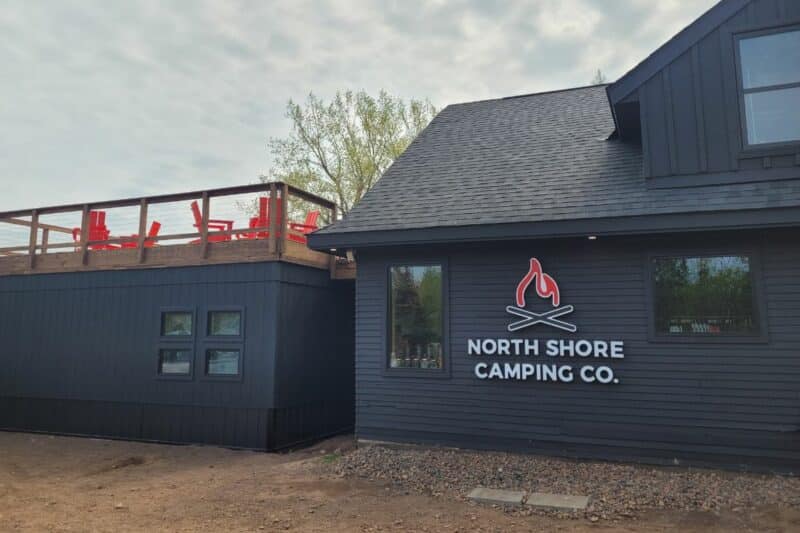 Basecamp Unique Amenities North Shore Camping Co. Beaver Bay, MN